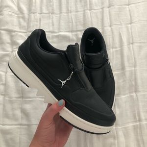 Jordan 1 Black Zip-Up Jesters